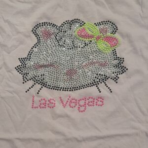 Hello Kitty Pink T-Shirt with Rhinestones